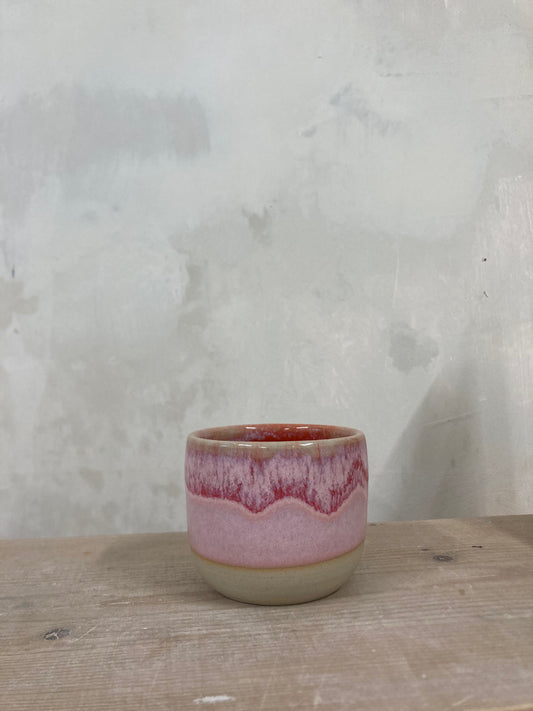 Becher rosarot klein