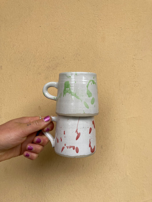 Tasse gefreckled