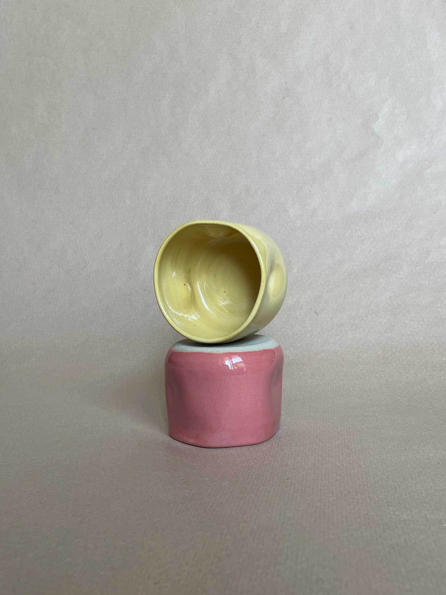Becher Walli Sonnengelb