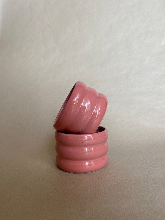 Becher Wobble Rosa