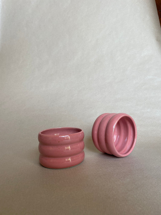 Becher Wobble Rosa